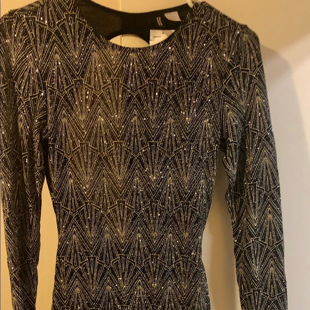 H&M glitter dress